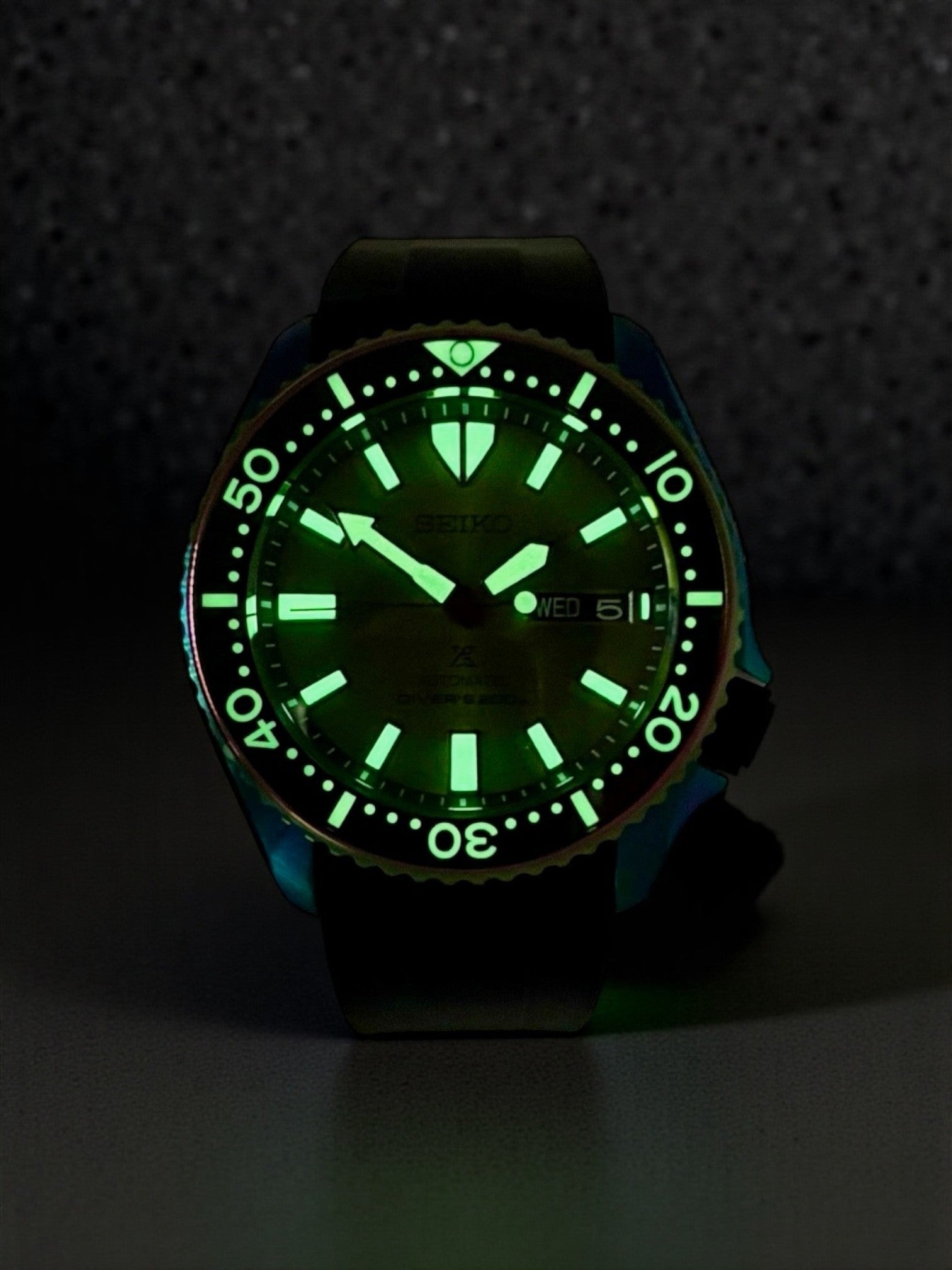 Seiko - Rainbow Prajam Yam / Grand LumiNova - Modding by HORS SERIE