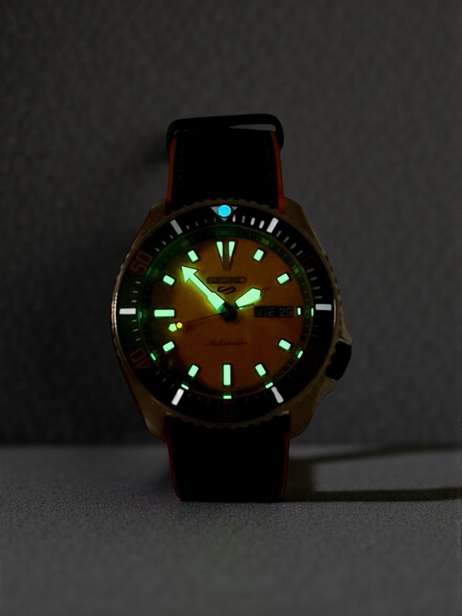 Seiko - Color Sport Mandarine - Modding by HORS SERIE