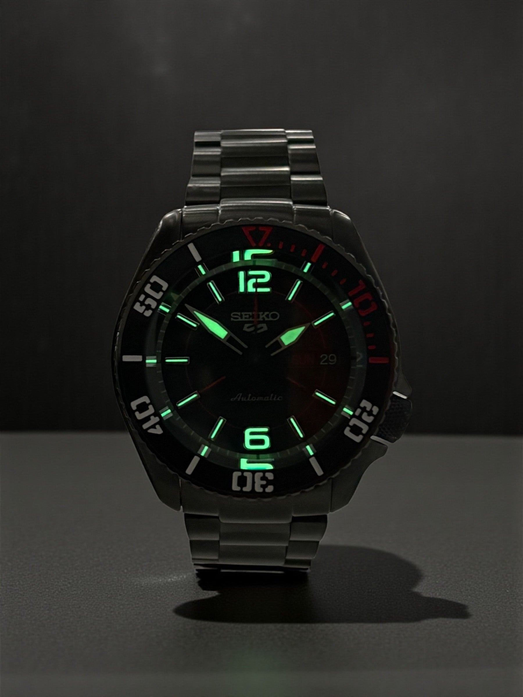 Seiko - SuperCars Anthracite Chrome - Modding by HORS SERIE