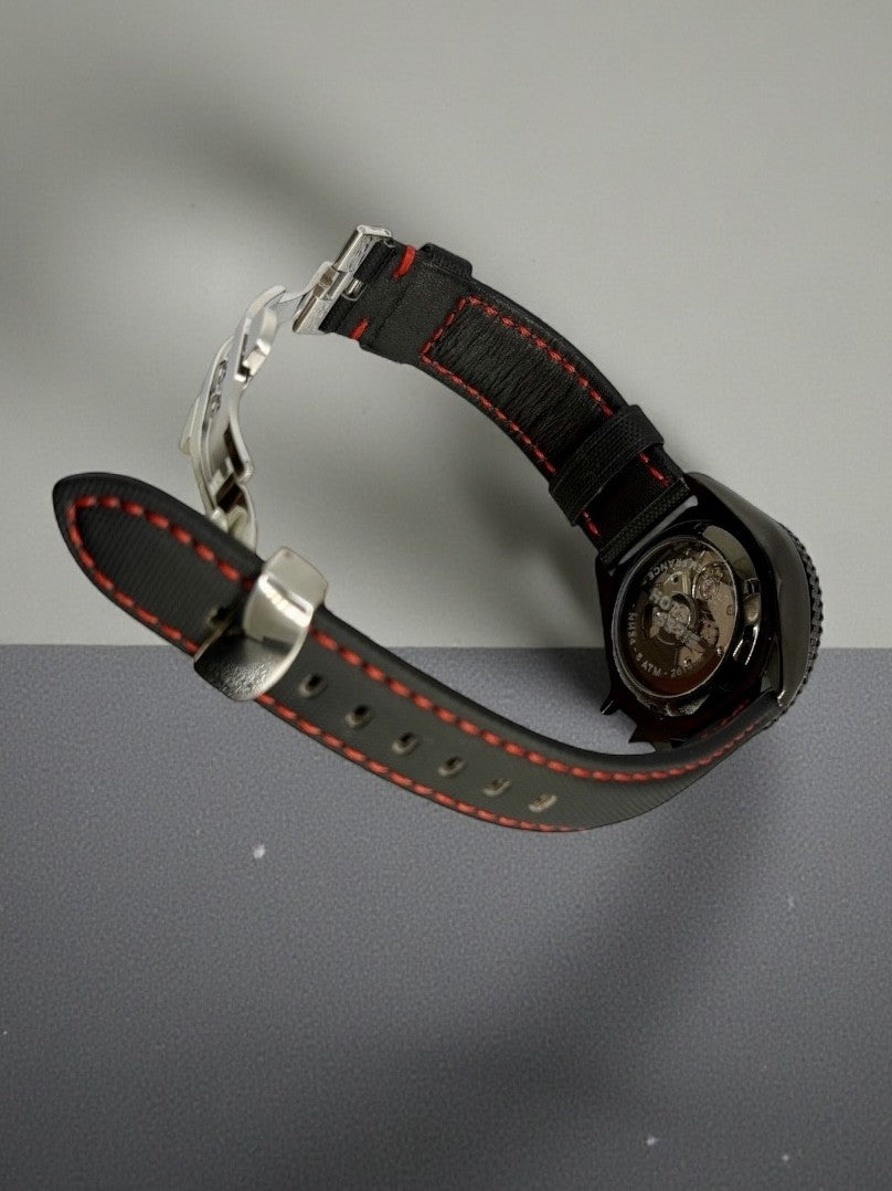 Seiko - GMT Carbone - Modding by HORS SERIE