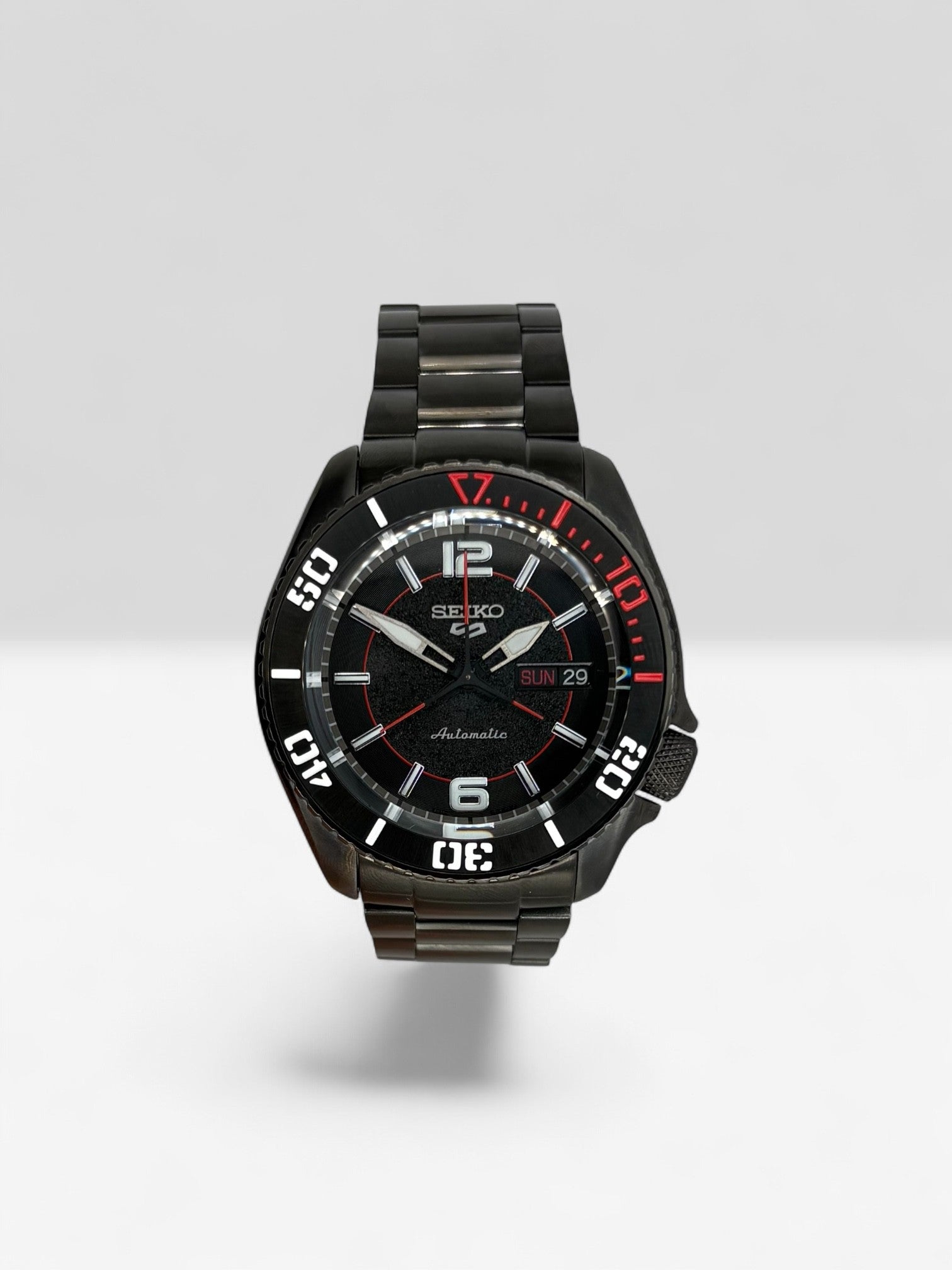 Seiko - SuperCars Anthracite Chrome - Modding by HORS SERIE
