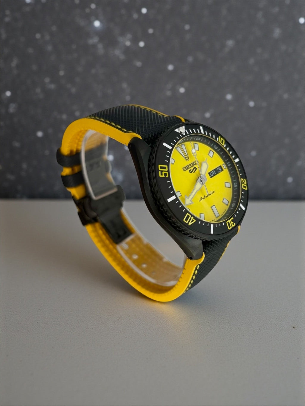 Seiko - Color Sport Jaune - Modding by HORS SERIE