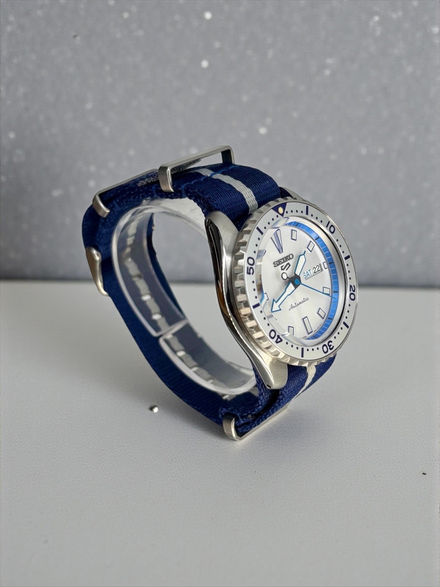 Seiko - Lagon Blanc - Modding by HORS SERIE