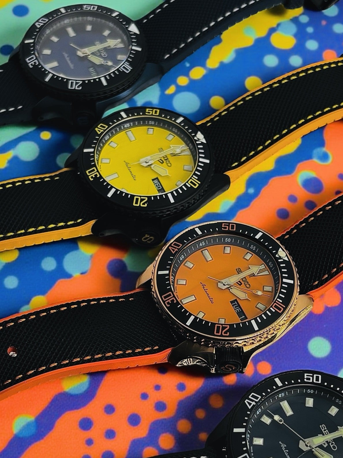 Seiko Mods et Custom. Atelier France. 