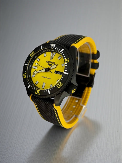 Seiko - Color Sport Jaune - Modding by HORS SERIE