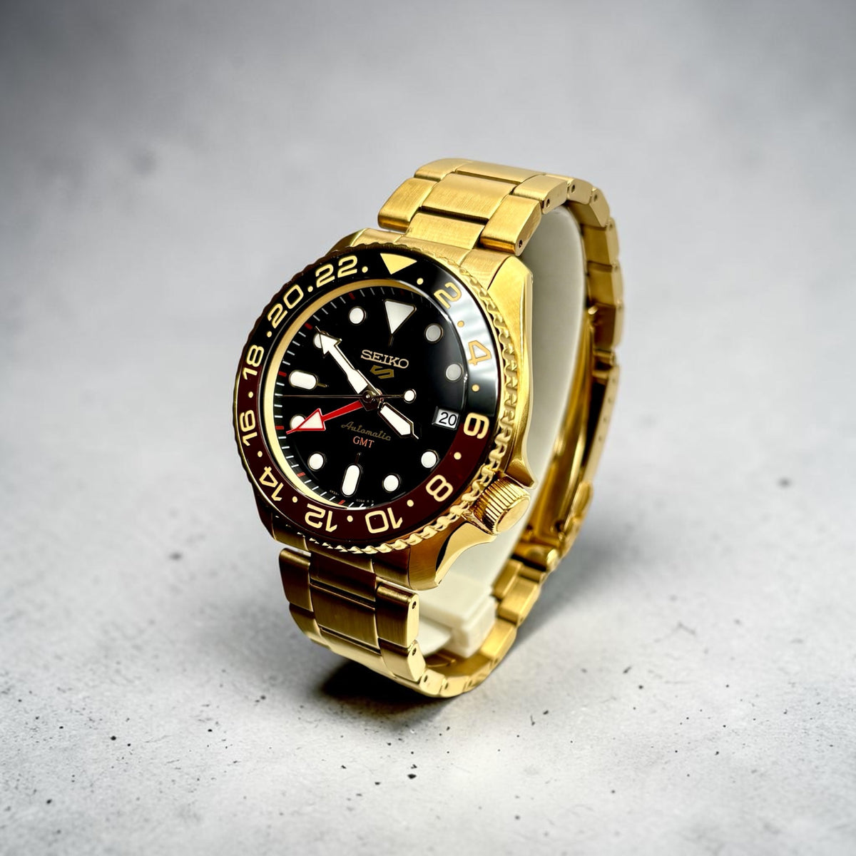 Seiko - Golden Beer GMT - Origine Custom by HORS SERIE