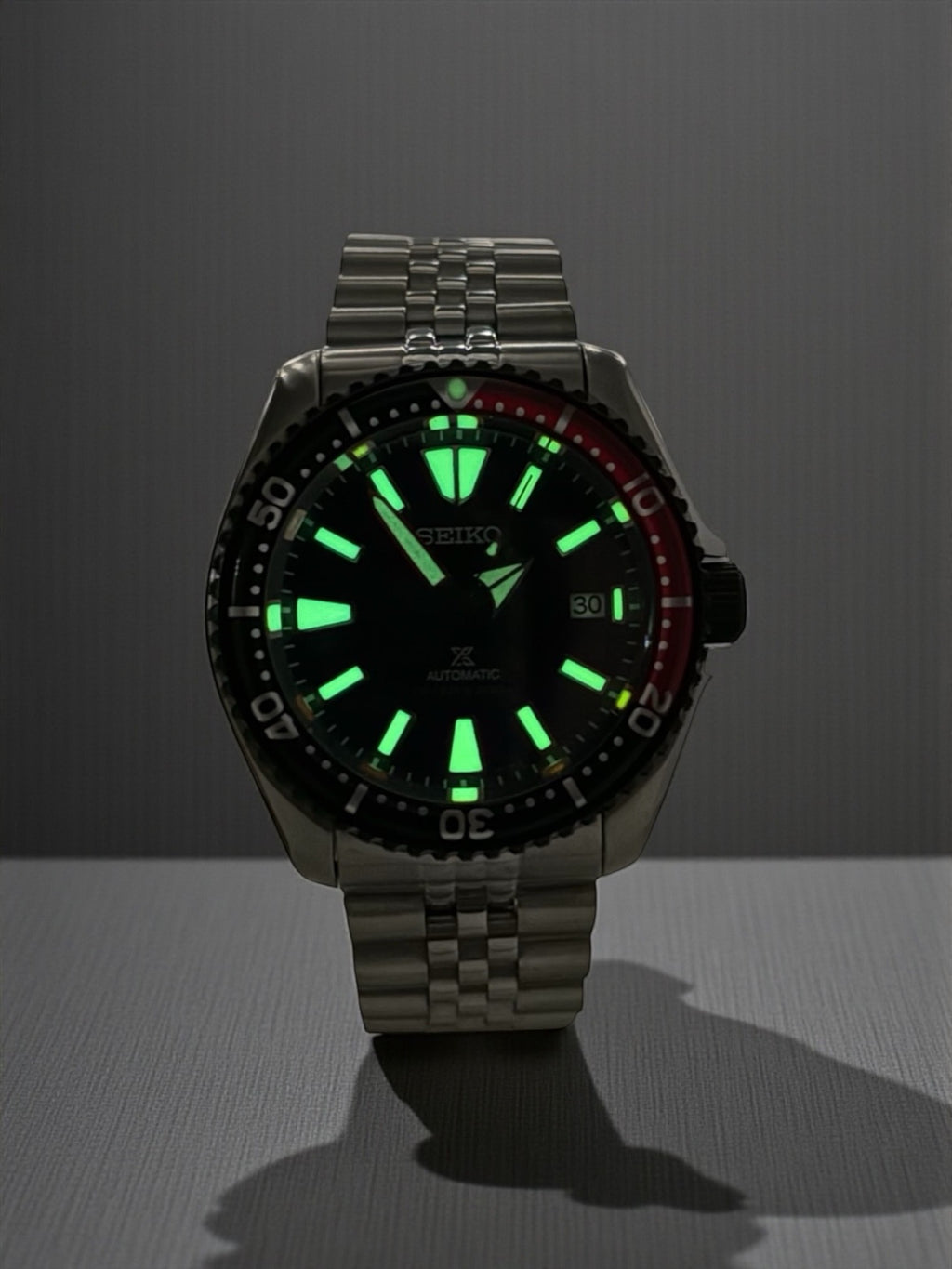Seiko - Submariner Samuraï noir - Modding by HORS SERIE