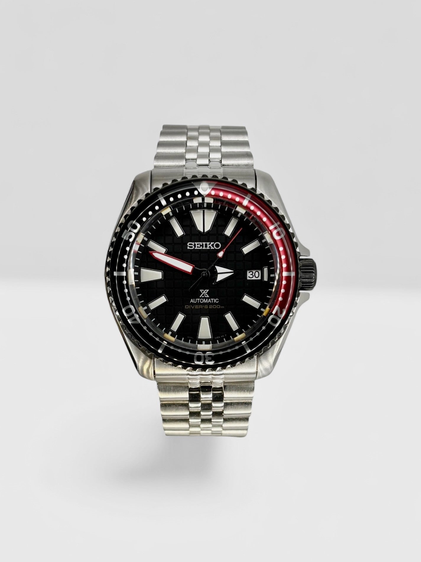 Seiko - Submariner Samuraï noir - Modding by HORS SERIE