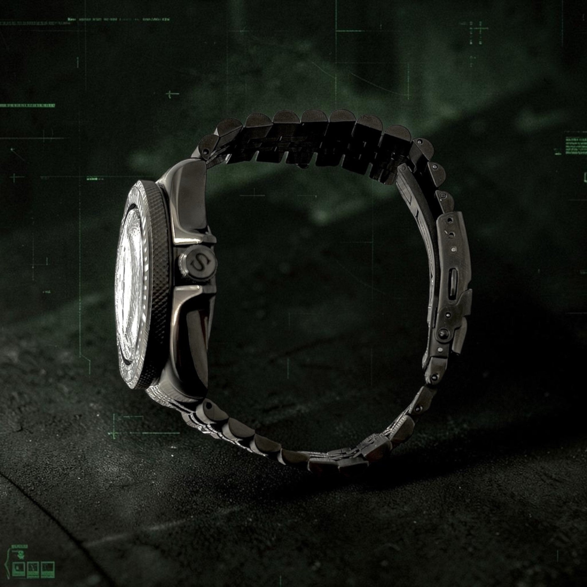 Seiko - Anthracite Night Vision - Modding by HORS SERIE