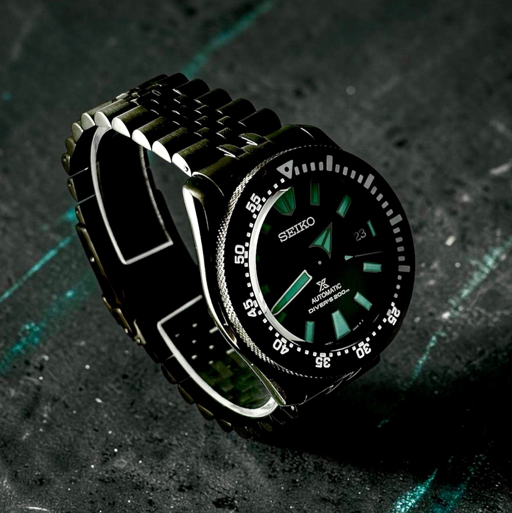 Seiko - Anthracite Night Vision - Modding by HORS SERIE
